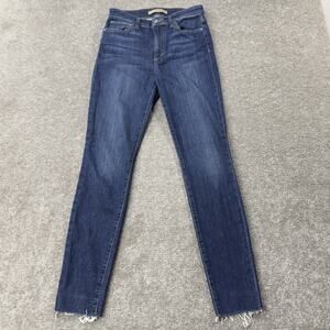 Joes Jeans Alexa High Rise Skinny Blue Denim Stretch Jeans 27 Womens Casual Wear